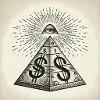 Pyramide mit Auge