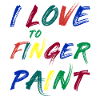 I'M PAINT - I Love to Finger Paint – Finger Paints