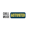 Textbasiertes Design "Chill-Modus aktiviert"