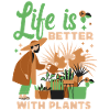 Plant Lover Gardening Life Is