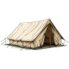 Klassisches A-Frame Zelt