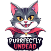 Vampire Cat - Purrfectly Undead