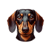 Dog Face - Dachshund