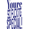 Youre so Special Present Blue