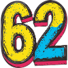 62 Number Symbol