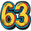 63 Number Symbol