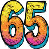 65 Number Symbol