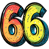 66 Number Symbol