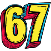 67 Number Symbol