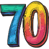 70 Number Symbol