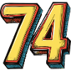 74 Number Symbol