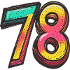 78 Number Symbol