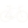 Minimal Bicycle Line Art