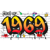 Retro vibes 1969 Graffiti – 56 ans d’audace