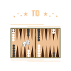 Backgammon Spiel