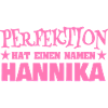 Woman's name Hannika