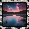 Seascape with reflections