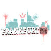 Frankfurt Skyline City Germany Graffiti