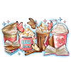Book Lover Coffee Cups