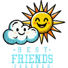Cloud Sun Best Friends