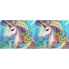 Verzaubertes Einhorn mit Regenbogen-Leuchten