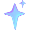 Holographic Sparkle Aesthetic