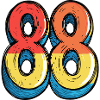 88 Number Symbol