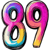 89 Symbole numérique