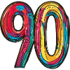 90 Number Symbol