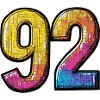 92 Number Symbol