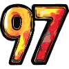97 Number Symbol