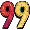 99 Number Symbol