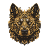 German Shepherd Dog Portrait