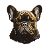 French Bulldog Dog Portrait