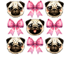 kokett rosett mops hund mamma rosa rosett mamma
