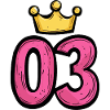 3 Number Crown
