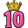 10 Number Crown