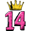 Couronne à 14 chiffres