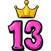 13 Number Crown