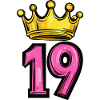 19 Number Crown