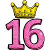 16 Number Crown