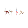 Pilates Club Fitness Fans