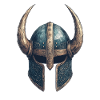 Wikingerhelm – Mit Gravuren & Hörnern