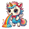 puking unicorn