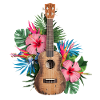 Cartoon Ukulele