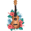 Cartoon Ukulele