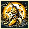 Spooky Halloween Banana