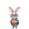 Grandpa Easter Bunny Gift