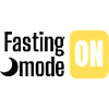 Fasting mode ON text design