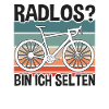Radlos Radfahrer